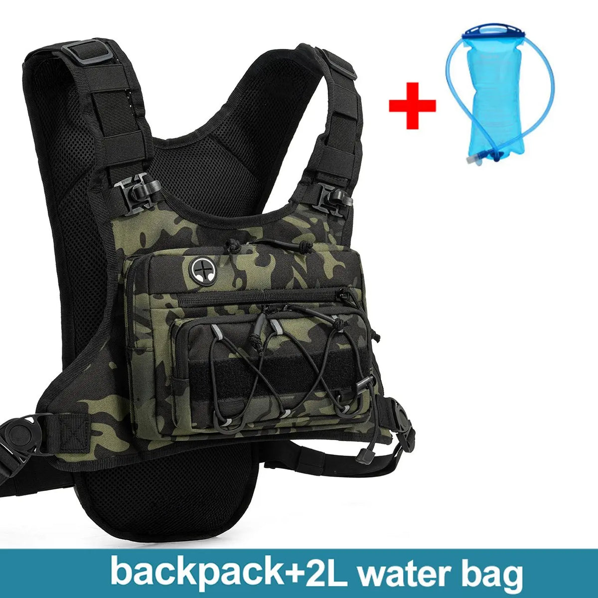 MOCHILA CHALECO DE HIDRATACIÓN DEPORTIVA