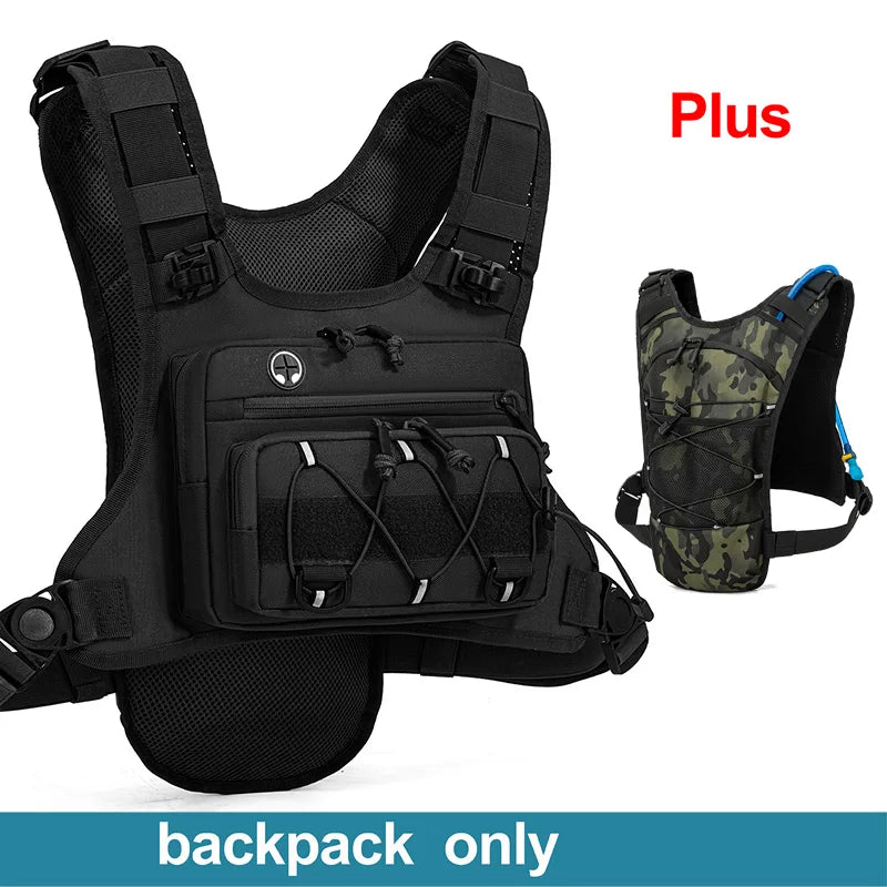 MOCHILA CHALECO DE HIDRATACIÓN DEPORTIVA