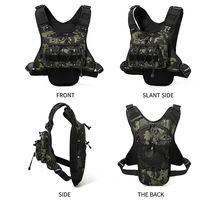 MOCHILA CHALECO DE HIDRATACIÓN DEPORTIVA