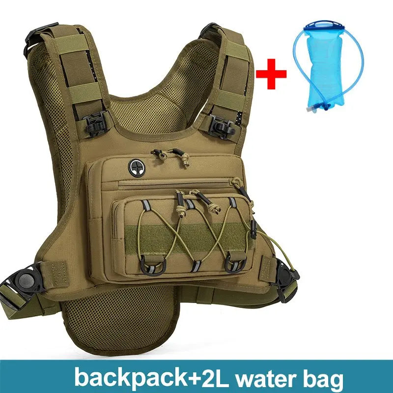 MOCHILA CHALECO DE HIDRATACIÓN DEPORTIVA