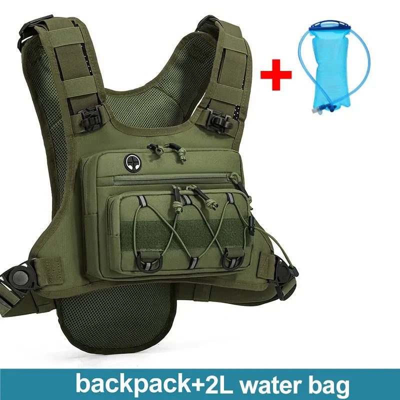 MOCHILA CHALECO DE HIDRATACIÓN DEPORTIVA